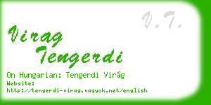 virag tengerdi business card
